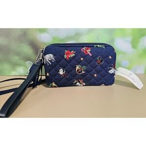 NWT Vera Bradley Christmas Snow Globe Motifs RFID All-in-One Crossbody Purse